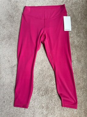 💗 lululemon Wunder Under SmoothCover™ HR Tight 25” 💗 Size 12